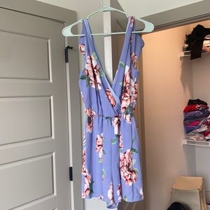 flowered romper